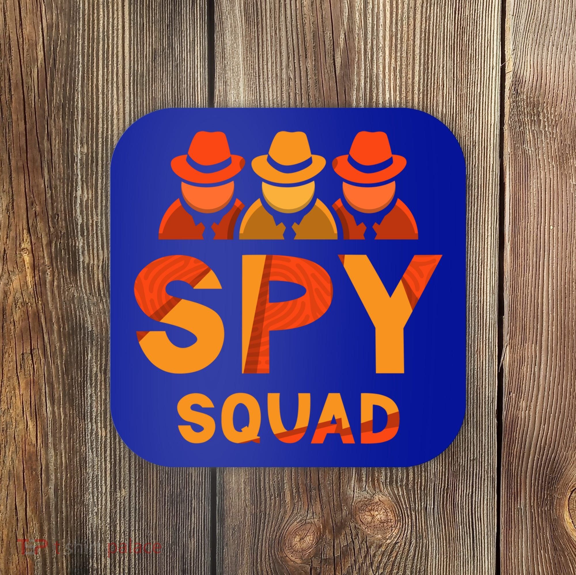 Spy Squad Investigator Private Detective Investigation Funny Gift Coaster