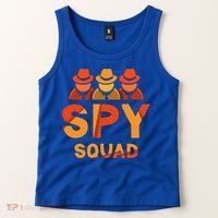 Spy Squad Investigator Private Detective Investigation Funny Gift Tank Top thumb 2