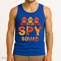 Spy Squad Investigator Private Detective Investigation Funny Gift Tank Top thumb 3