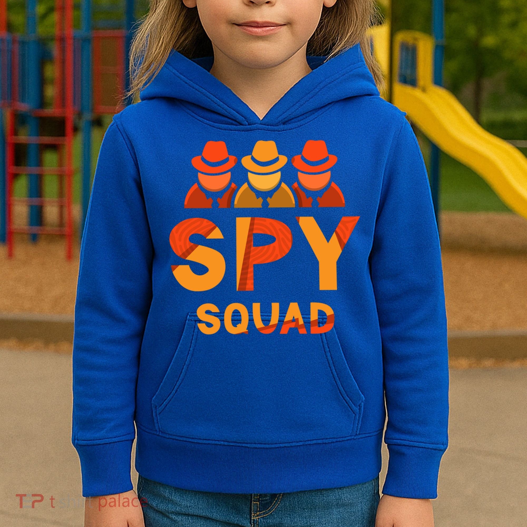 Spy Squad Investigator Private Detective Investigation Funny Gift Kids Hoodie