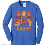 Spy Squad Investigator Private Detective Investigation Funny Gift Kids Long Sleeve Shirt thumb 0