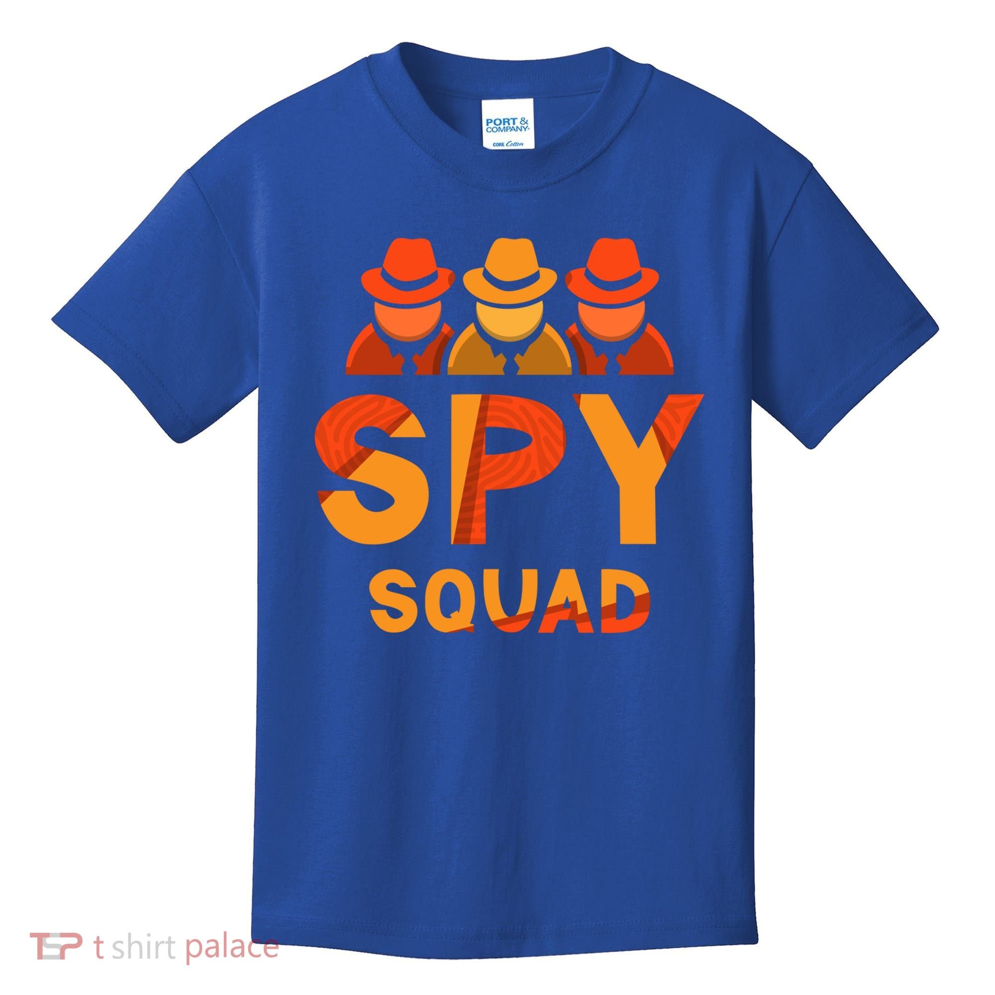 Spy Squad Investigator Private Detective Investigation Funny Gift Kids T-Shirt