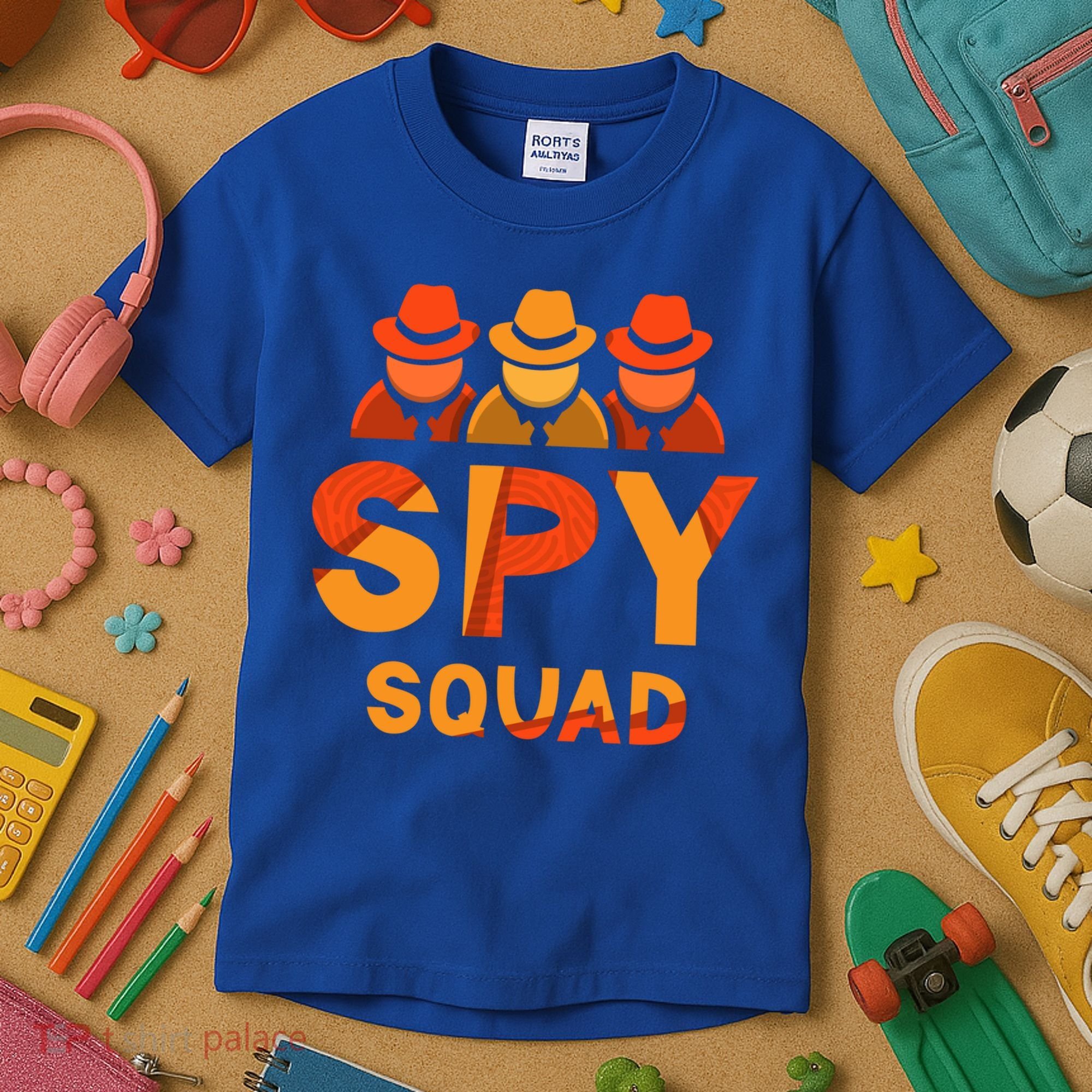 Spy Squad Investigator Private Detective Investigation Funny Gift Kids T-Shirt