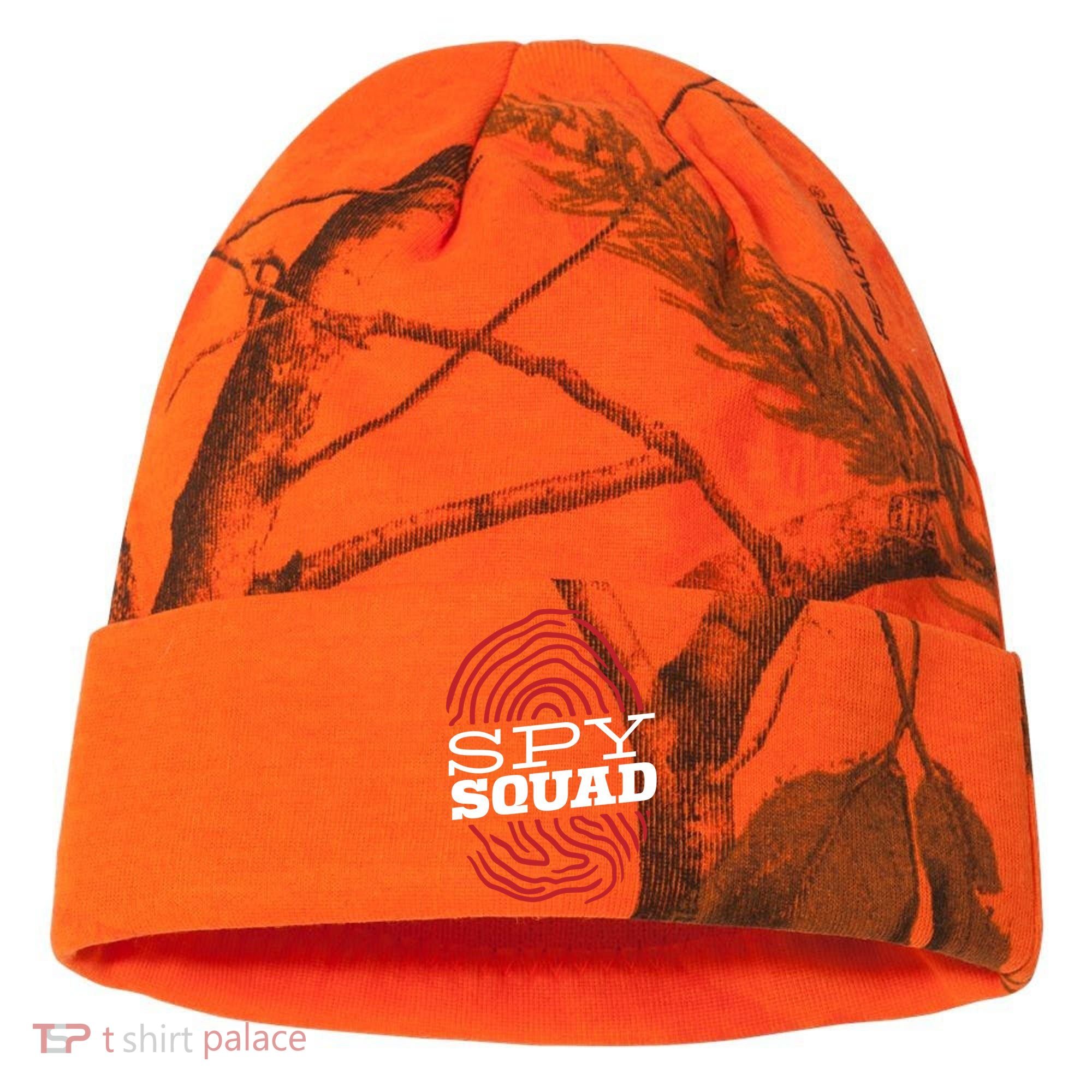 Spy Squad Investigator Private Detective Investigation Gift Kati Licensed 12" Camo Cuffed Beanie