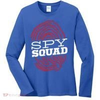 Spy Squad Investigator Private Detective Investigation Gift Women's Long Sleeve Shirt thumb 0