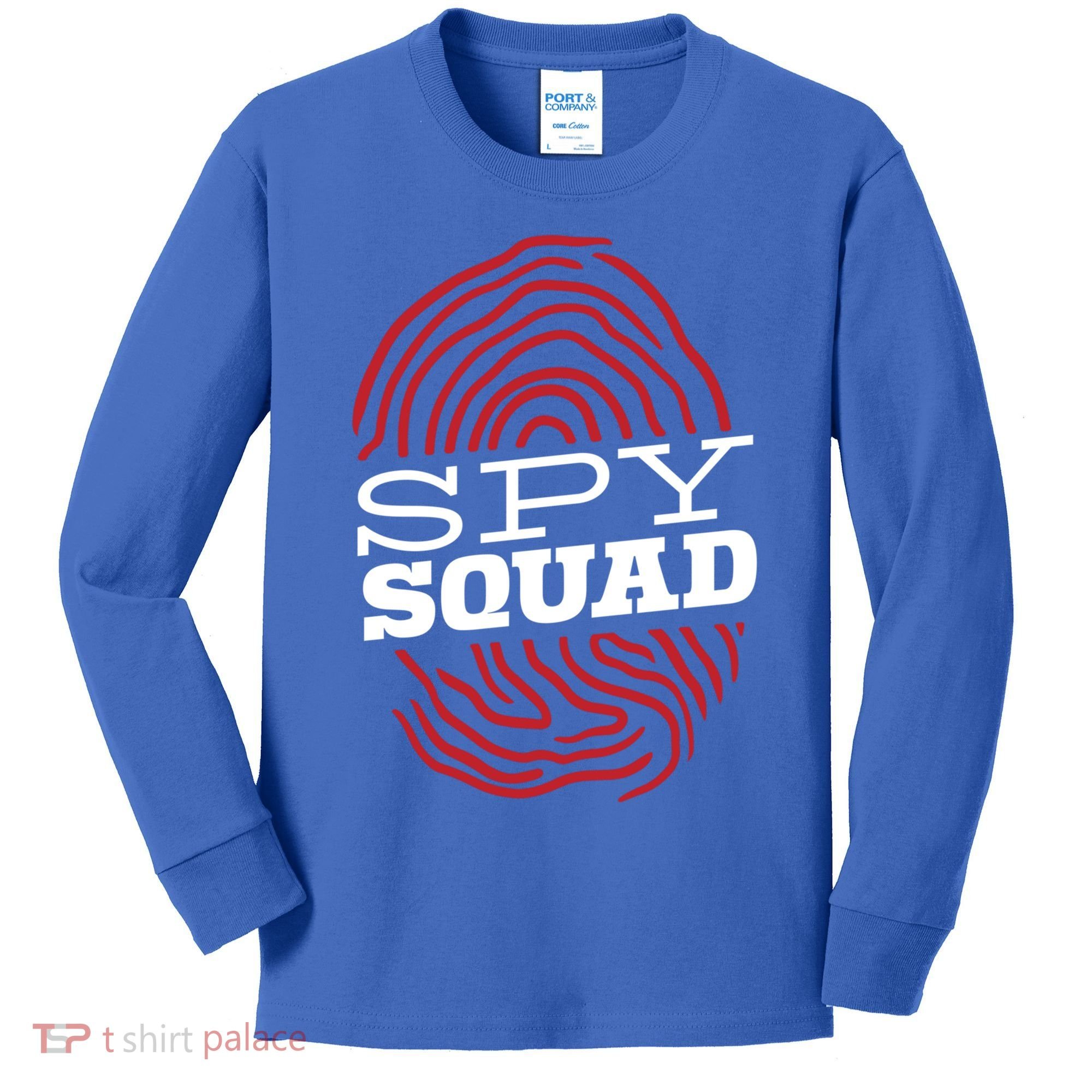 Spy Squad Investigator Private Detective Investigation Gift Kids Long Sleeve Shirt