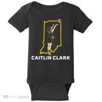 State Star Indiana Basketball Baby Bodysuit thumb 0