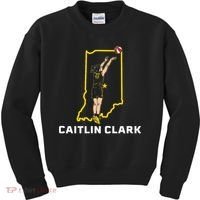 State Star Indiana Basketball Kids Sweatshirt thumb 0