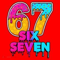 Six Seven Ice Cream Drip Gen Alpha Slang 6-7 Meme Santa Hat thumb 1