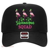 Shenanigan Squad Irish Flamingo Leprechaun St Patrick's Day Hat thumb 0