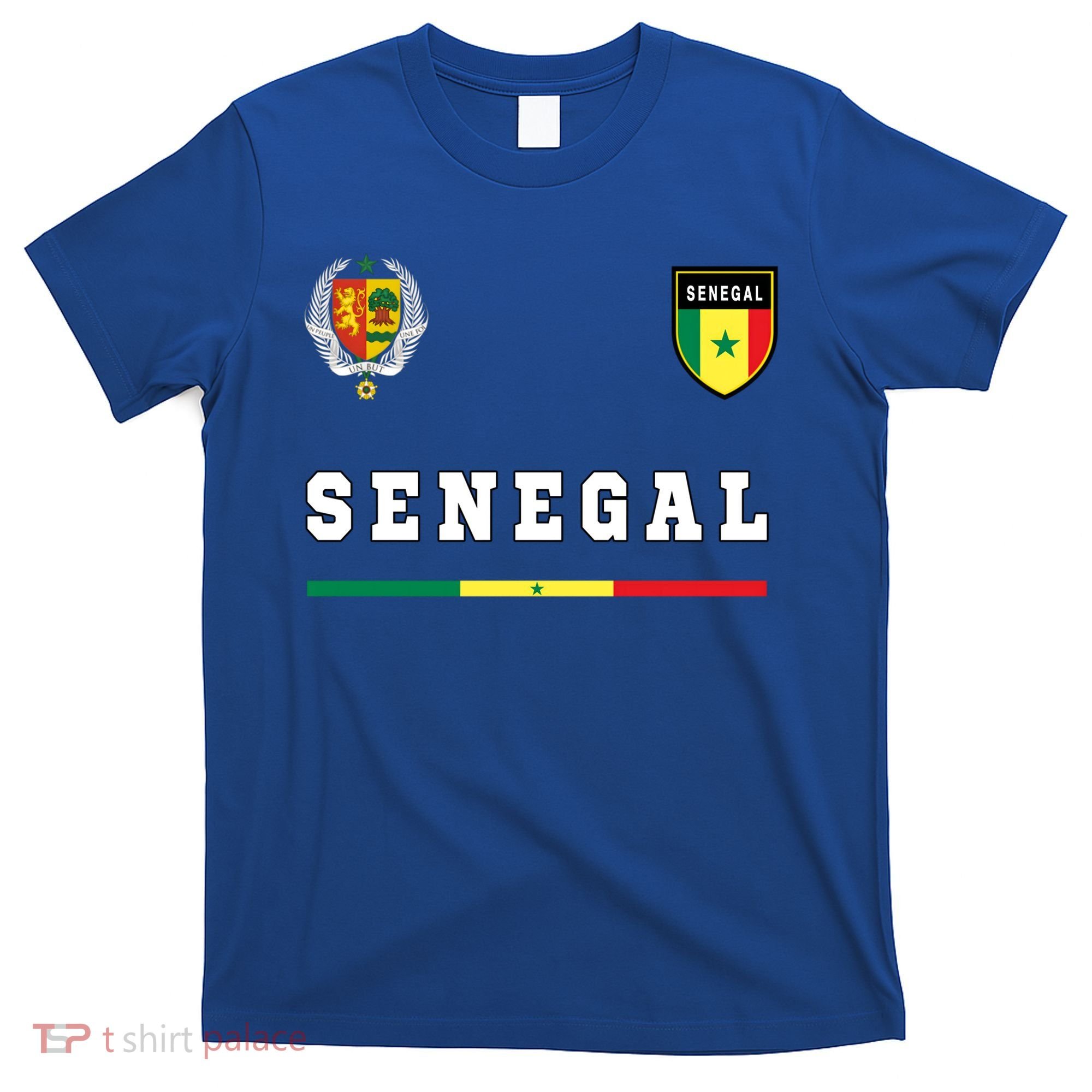 Senegal Sport/soccer Jersey Tee Flag Football Dakar Gift T-Shirt