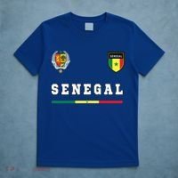 Senegal Sport/soccer Jersey Tee Flag Football Dakar Gift T-Shirt thumb 5