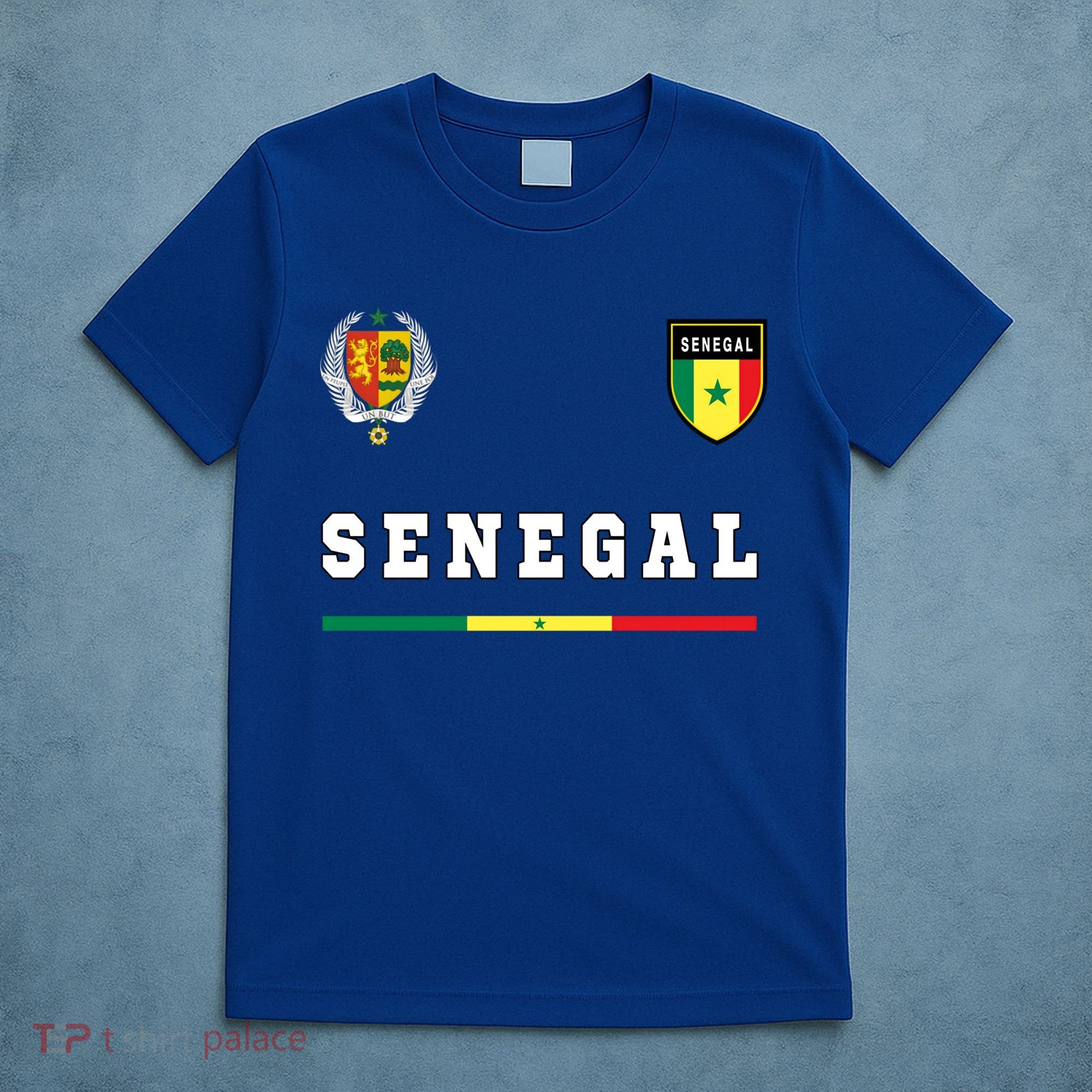 Senegal Sport/soccer Jersey Tee Flag Football Dakar Gift T-Shirt