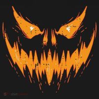 Scary Spooky Jack O Lantern Face Pumpkin Halloween Funny Doggie Tank thumb 4