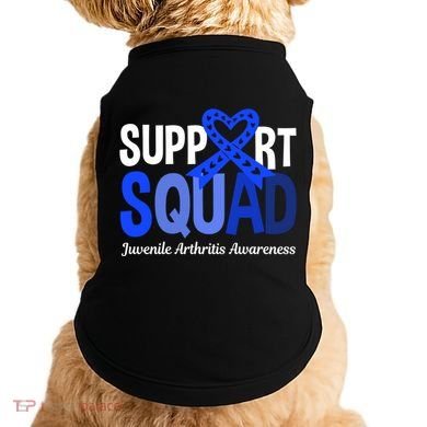 Support Squad Juvenile Arthritis Awareness Wear Meaningful Gift Doggie Tank