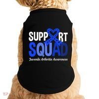 Support Squad Juvenile Arthritis Awareness Wear Meaningful Gift Doggie Tank thumb 0