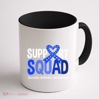 Support Squad Juvenile Arthritis Awareness Wear Meaningful Gift Coffee Mug thumb 1