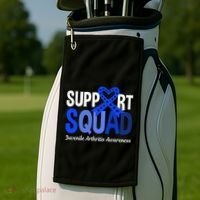 Support Squad Juvenile Arthritis Awareness Wear Meaningful Gift Golf Towel thumb 2