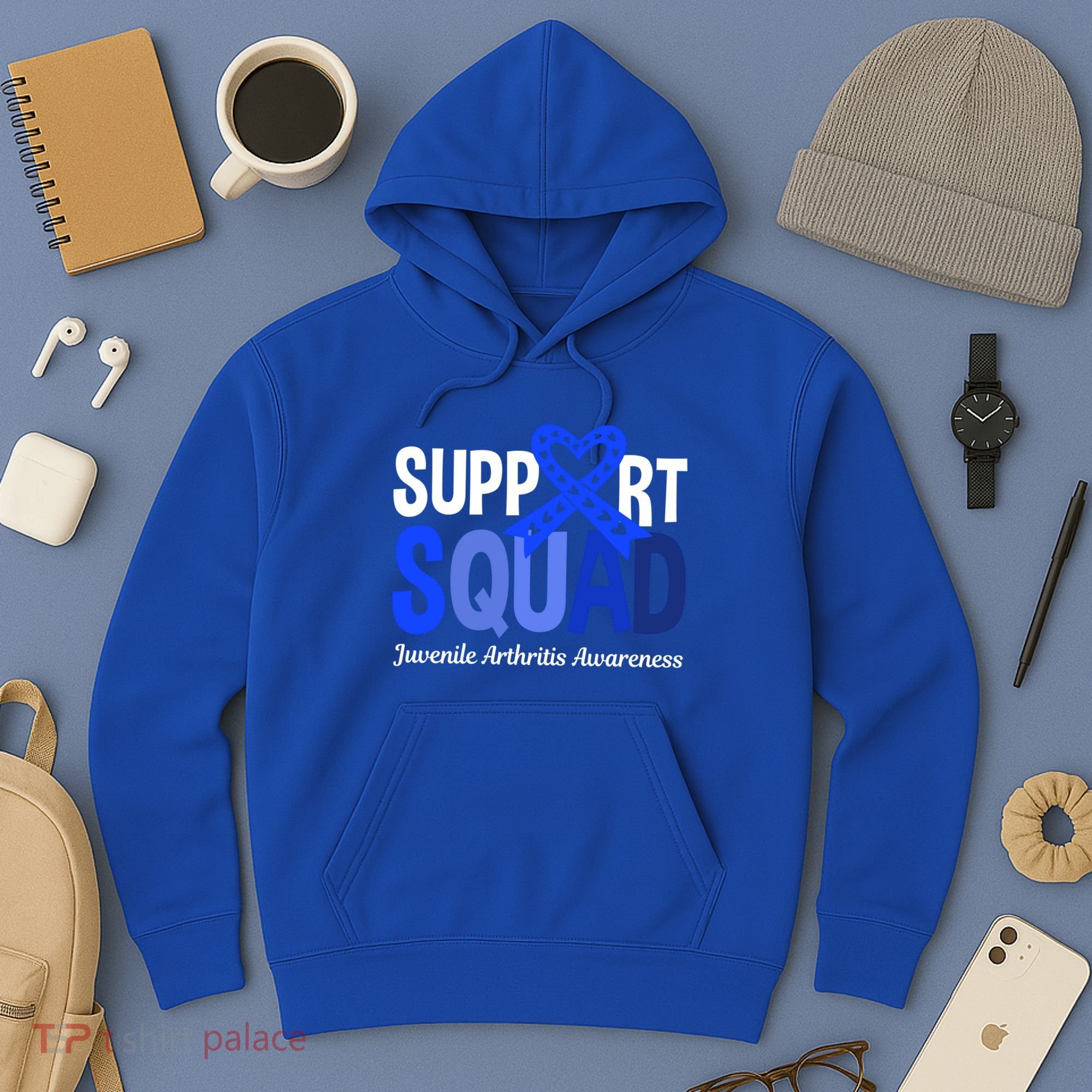 Support Squad Juvenile Arthritis Awareness Wear Meaningful Gift Hoodie