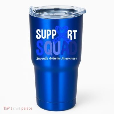 Support Squad Juvenile Arthritis Awareness Wear Meaningful Gift Tumbler