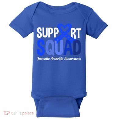 Support Squad Juvenile Arthritis Awareness Wear Meaningful Gift Baby Bodysuit
