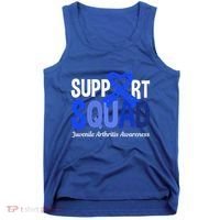 Support Squad Juvenile Arthritis Awareness Wear Meaningful Gift Tank Top thumb 0