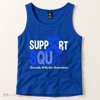 Support Squad Juvenile Arthritis Awareness Wear Meaningful Gift Tank Top thumb 2