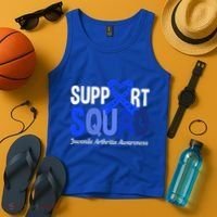 Support Squad Juvenile Arthritis Awareness Wear Meaningful Gift Tank Top thumb 4