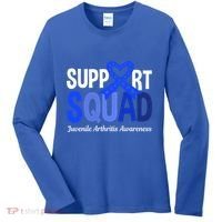 Support Squad Juvenile Arthritis Awareness Wear Meaningful Gift Women's Long Sleeve Shirt thumb 0