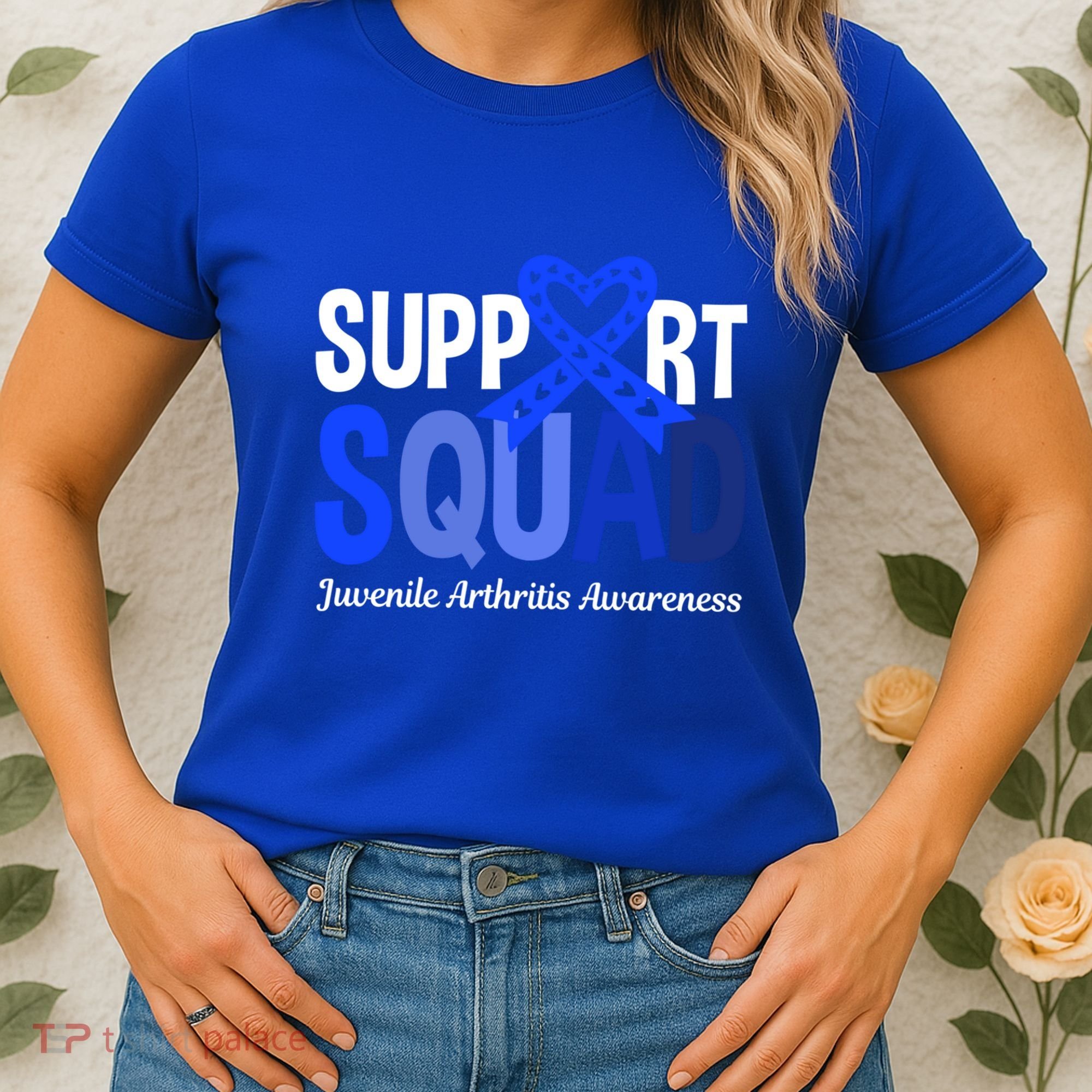 Support Squad Juvenile Arthritis Awareness Wear Meaningful Gift Women's T-Shirt