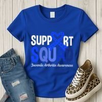Support Squad Juvenile Arthritis Awareness Wear Meaningful Gift Women's T-Shirt thumb 3