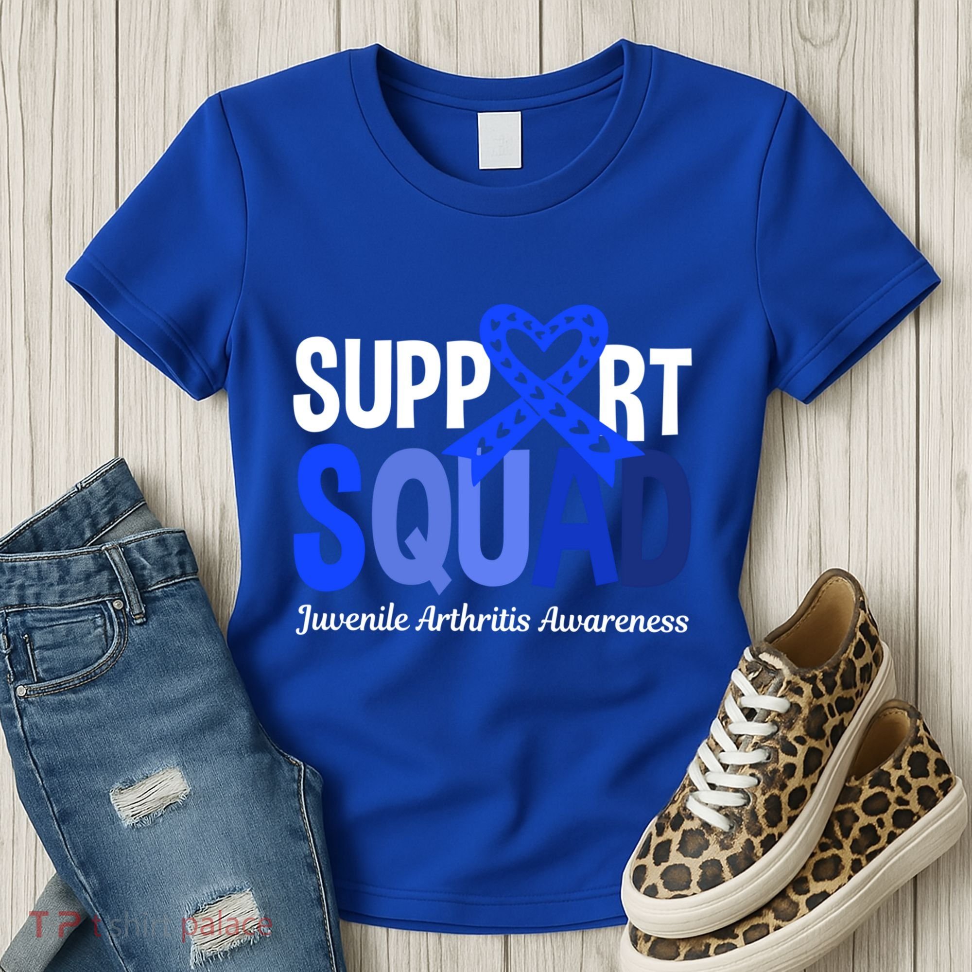 Support Squad Juvenile Arthritis Awareness Wear Meaningful Gift Women's T-Shirt