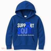 Support Squad Juvenile Arthritis Awareness Wear Meaningful Gift Kids Hoodie thumb 0