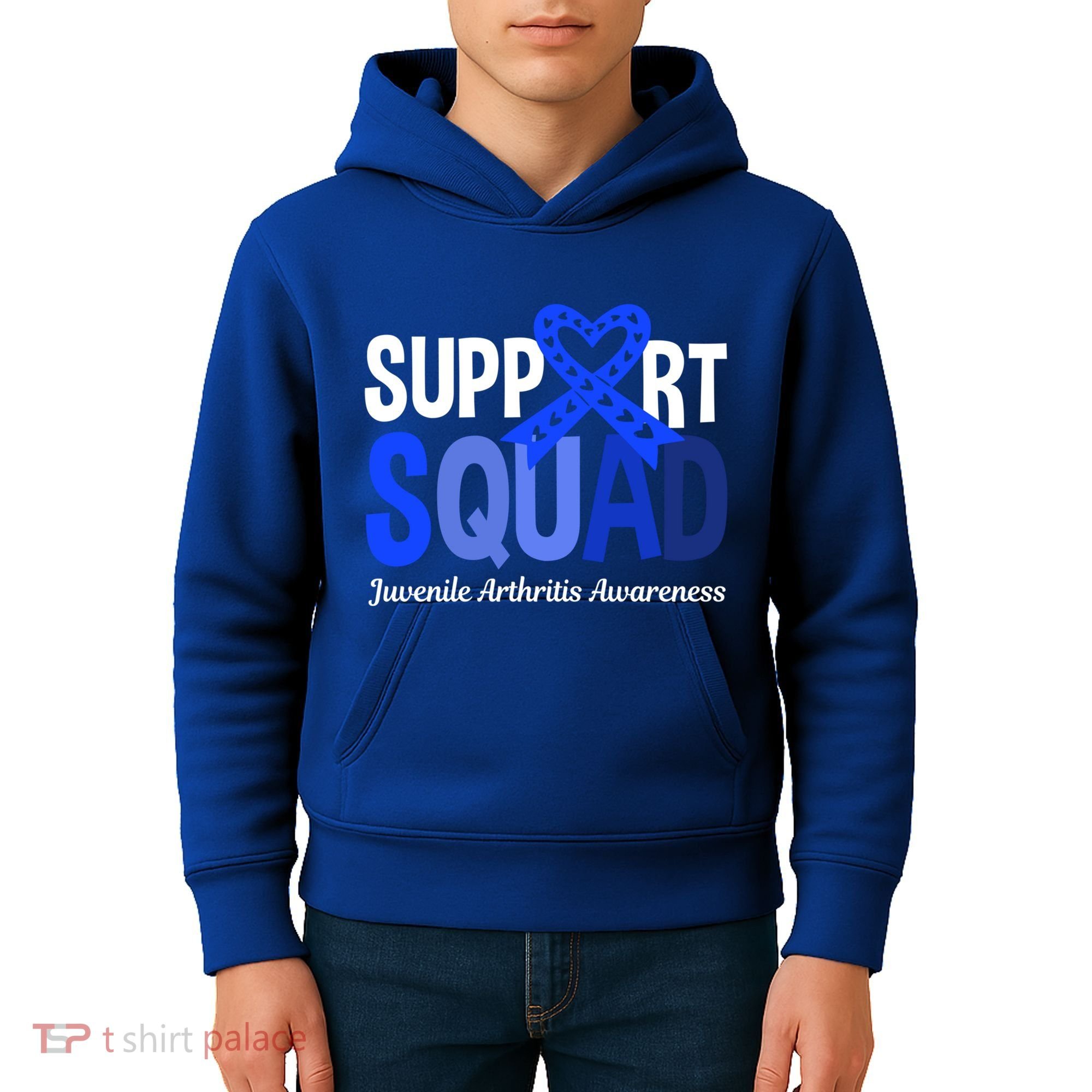Support Squad Juvenile Arthritis Awareness Wear Meaningful Gift Kids Hoodie