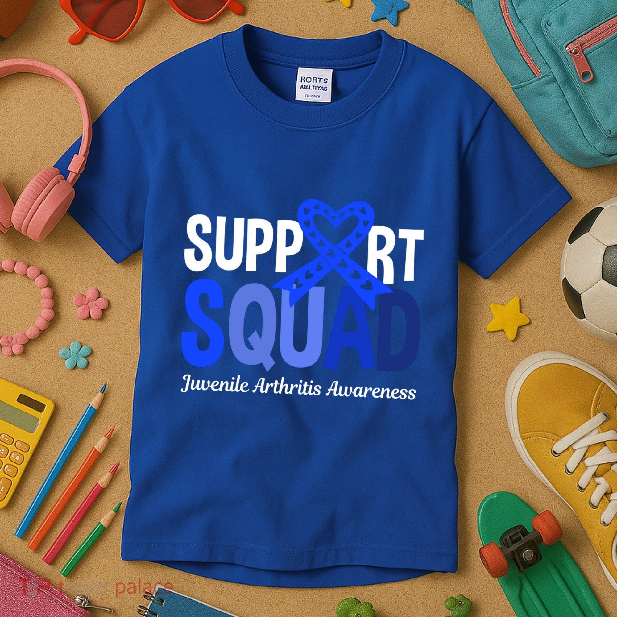 Support Squad Juvenile Arthritis Awareness Wear Meaningful Gift Kids T-Shirt