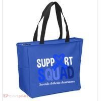 Support Squad Juvenile Arthritis Awareness Wear Meaningful Gift Tote Bag thumb 2