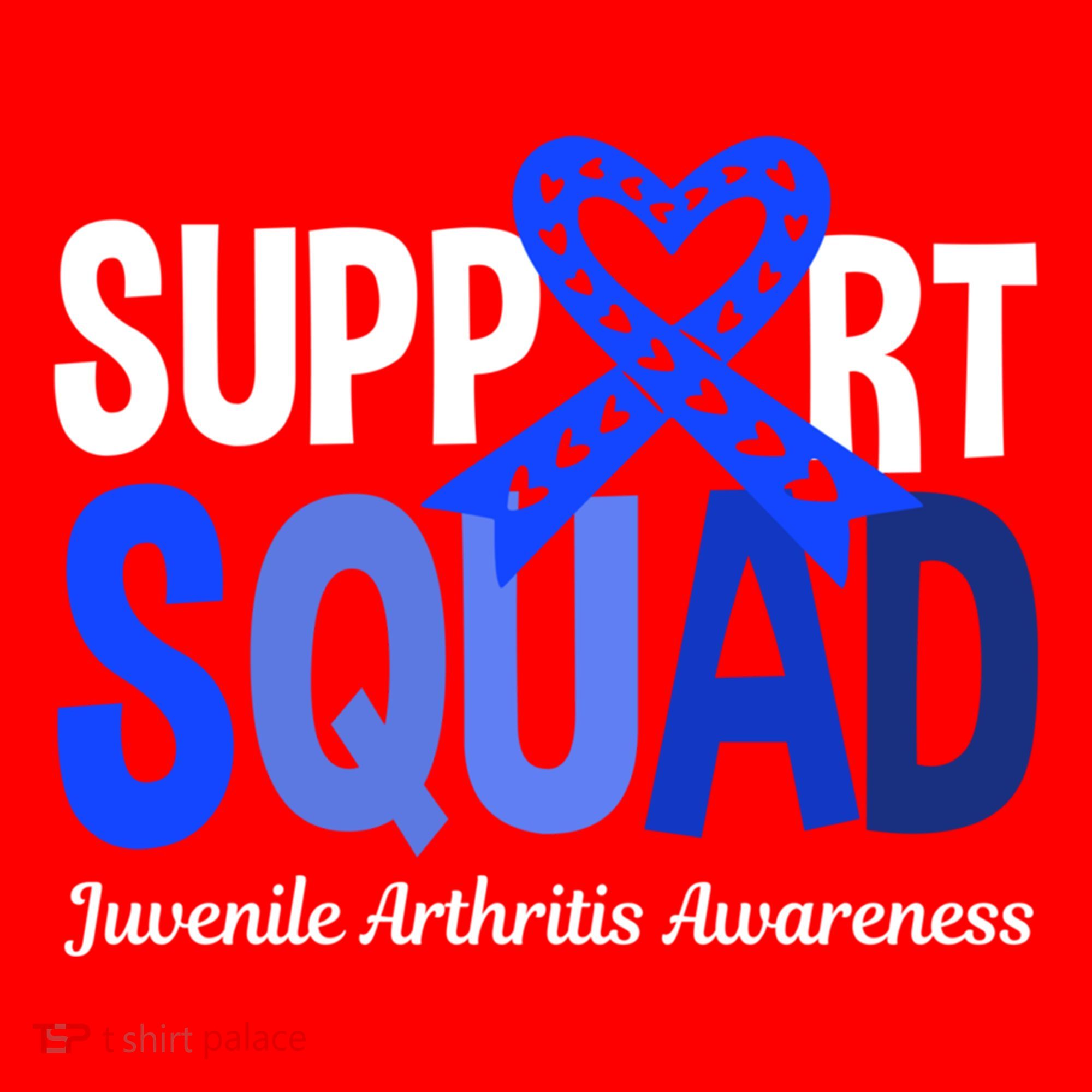 Support Squad Juvenile Arthritis Awareness Wear Meaningful Gift Santa Hat