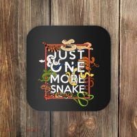 Snake Serpent Just One More Snake Coaster thumb 0