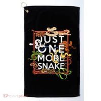 Snake Serpent Just One More Snake Golf Towel thumb 0