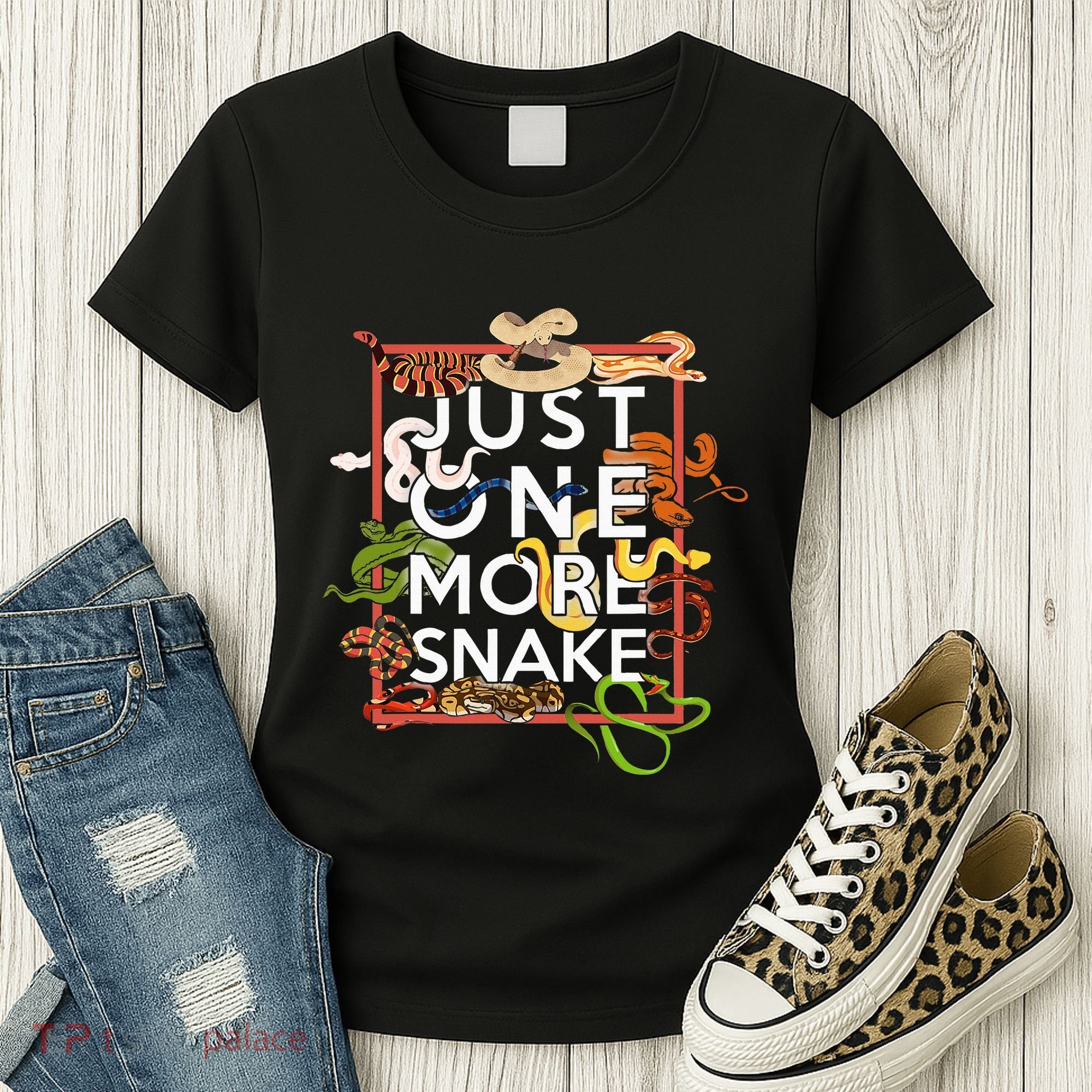 Snake Serpent Just One More Snake Women's T-Shirt