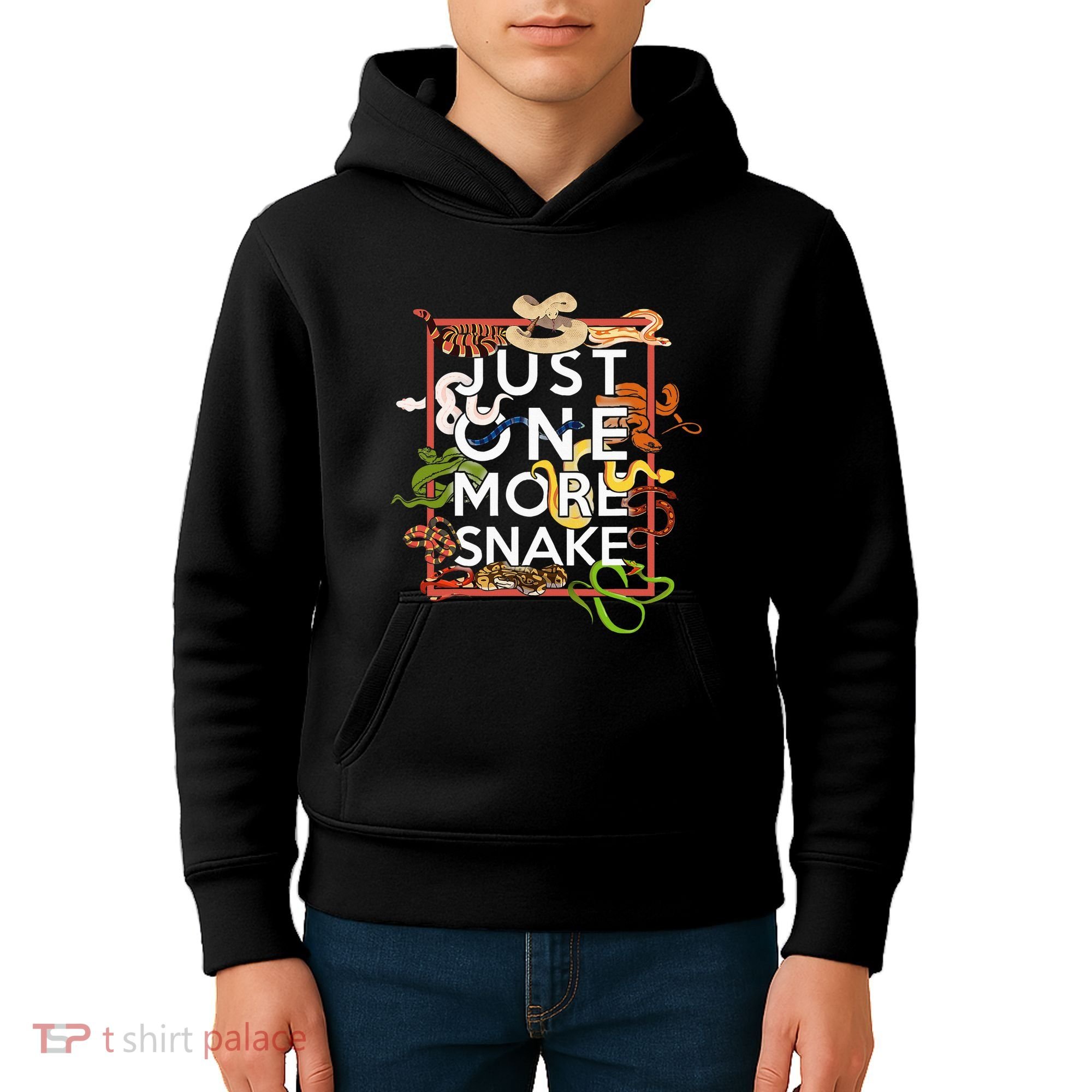 Snake Serpent Just One More Snake Kids Hoodie