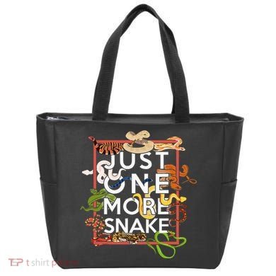 Snake Serpent Just One More Snake Tote Bag
