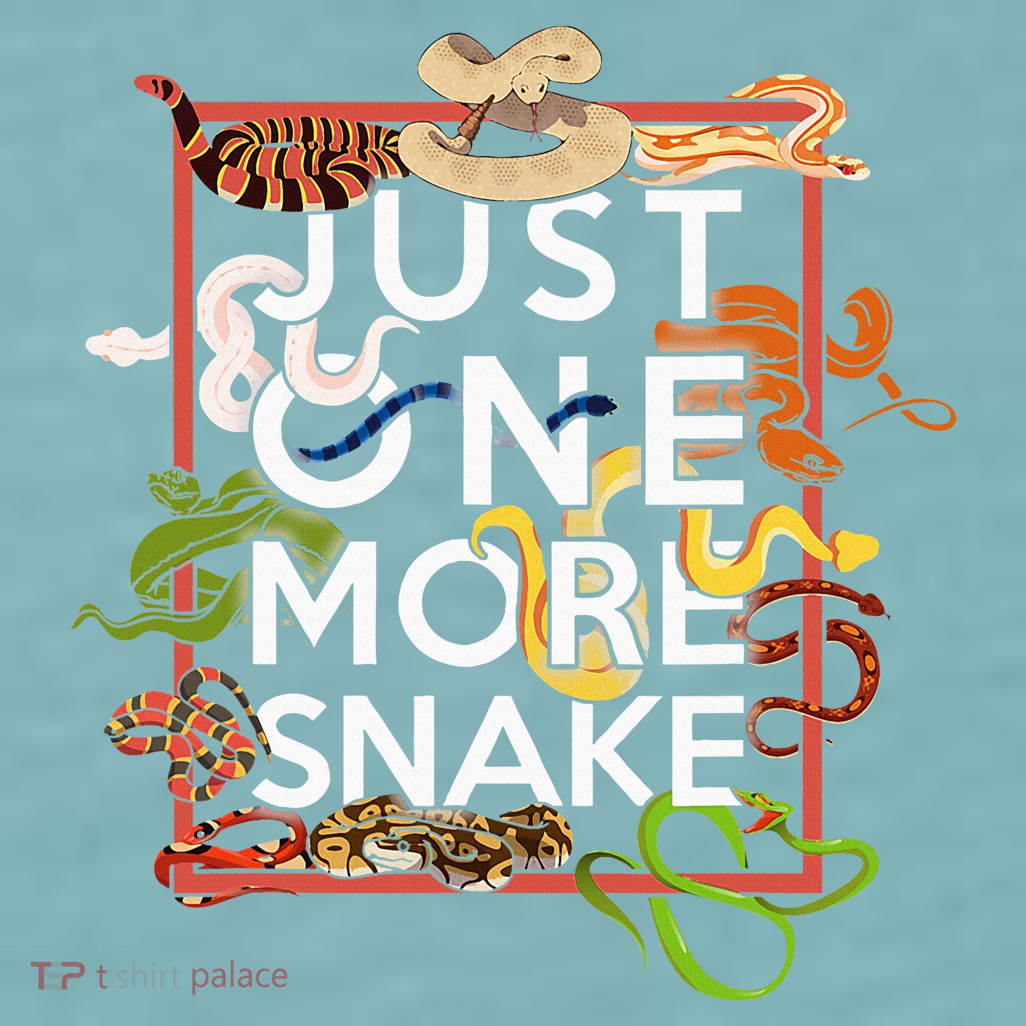 Snake Serpent Just One More Snake Sueded Cloud Jersey T-Shirt