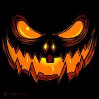 Scary Spooky Jack O Lantern Face Pumpkin Halloween Women's Hoodie thumb 2