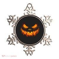 Scary Spooky Jack O Lantern Face Pumpkin Halloween Ornament thumb 0