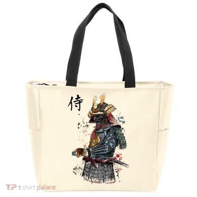 Samurai Spirit Japanese Style Tote Bag
