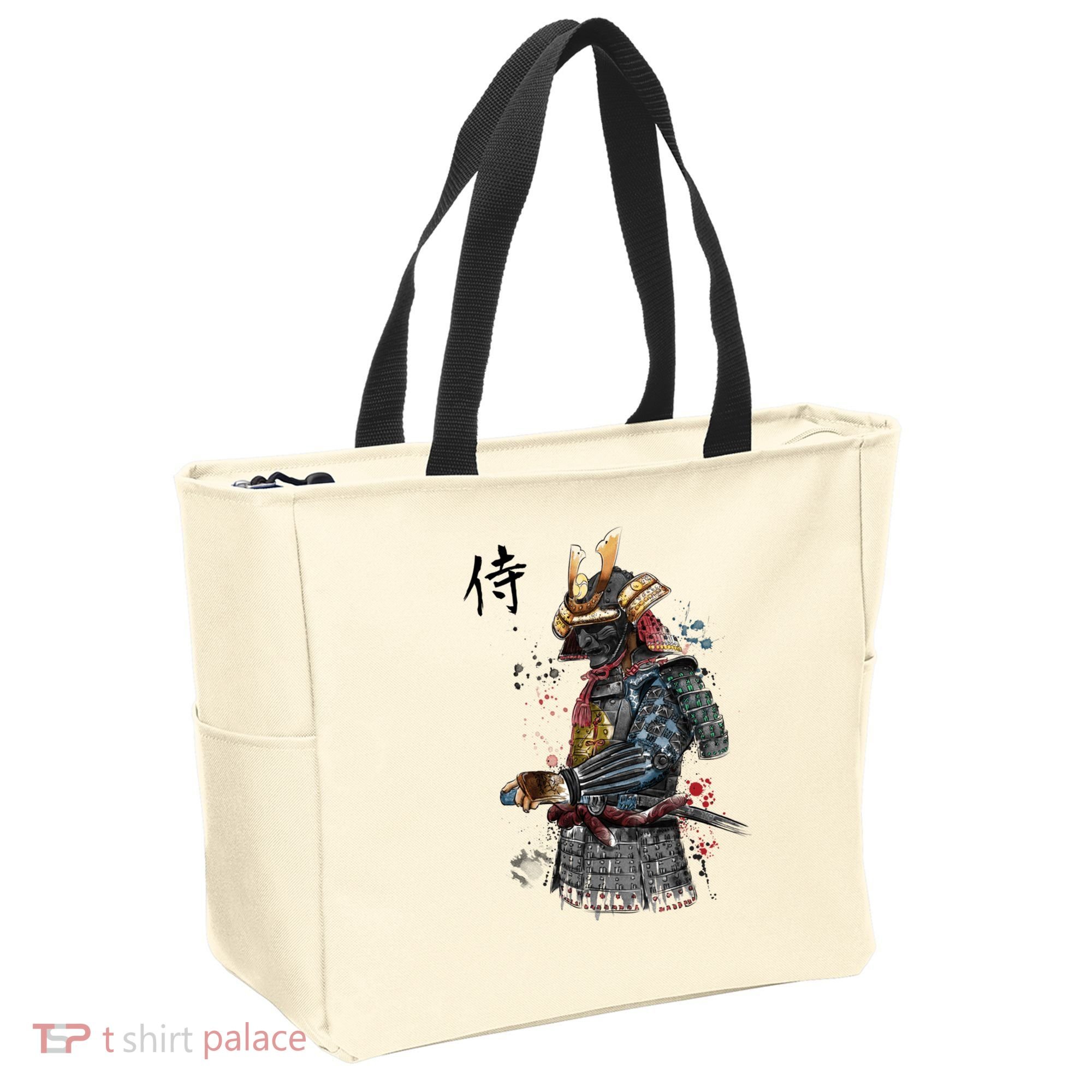 Samurai Spirit Japanese Style Tote Bag