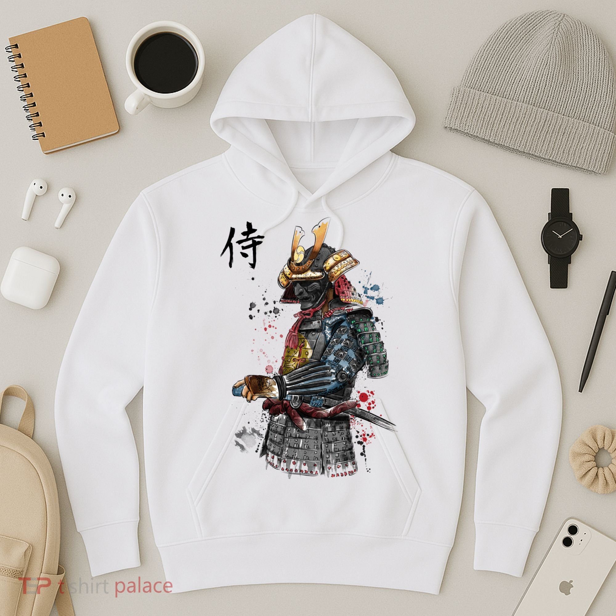 Samurai Spirit Japanese Style Hoodie