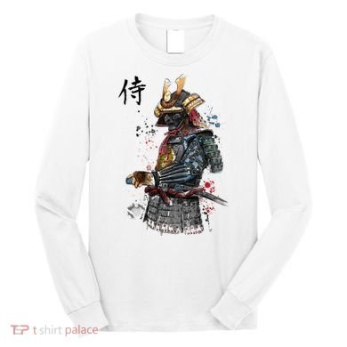 Samurai Spirit Japanese Style Long Sleeve Shirt
