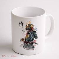 Samurai Spirit Japanese Style Coffee Mug thumb 1